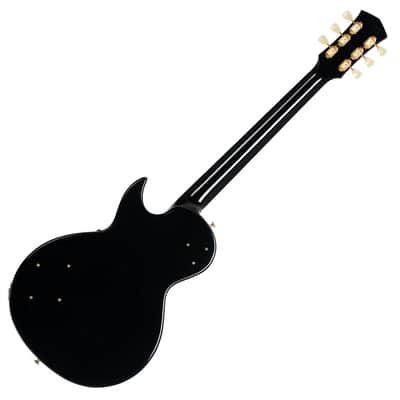 Cort CR270 Black Gold Single Cut Electric Guitar LP image 2