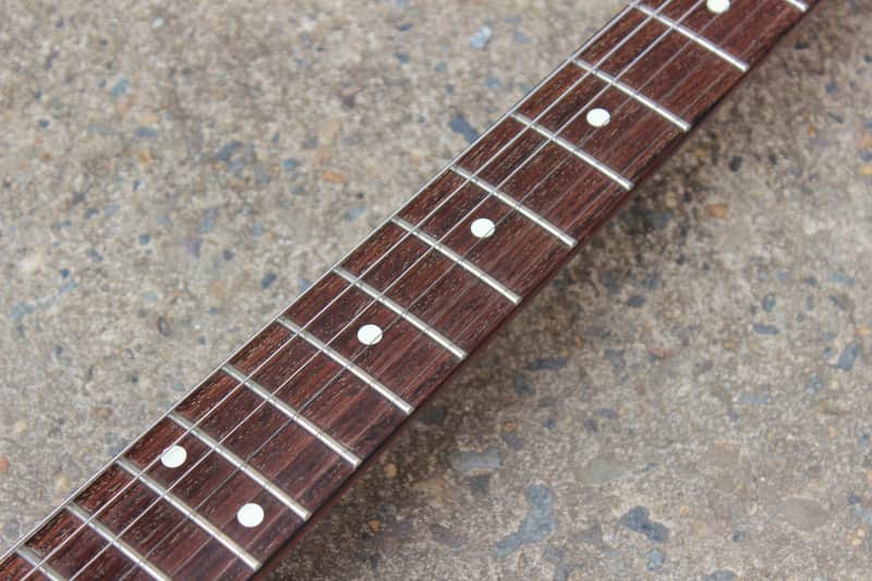 1980's Yamaha EX-1 Explorer Electric Guitar Made in Japan (Pink