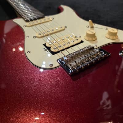 Fender American Performer Stratocaster HSS with Rosewood Fretboard Aubergine image 3