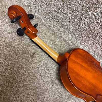 Violin Unlabeled 4/4 w/Case & Bow B image 9