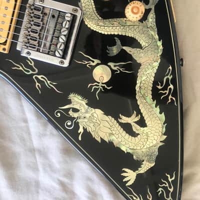 RARE 1980s Cort Dragon Explorer image 5