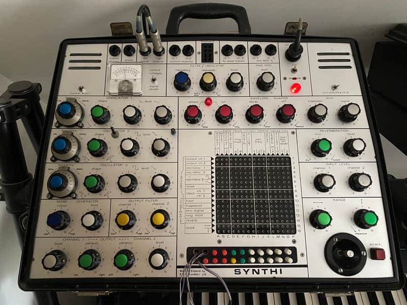 SYNTHI AKS by EMS, London, early 70's : the Grail of analog synth ! image 1