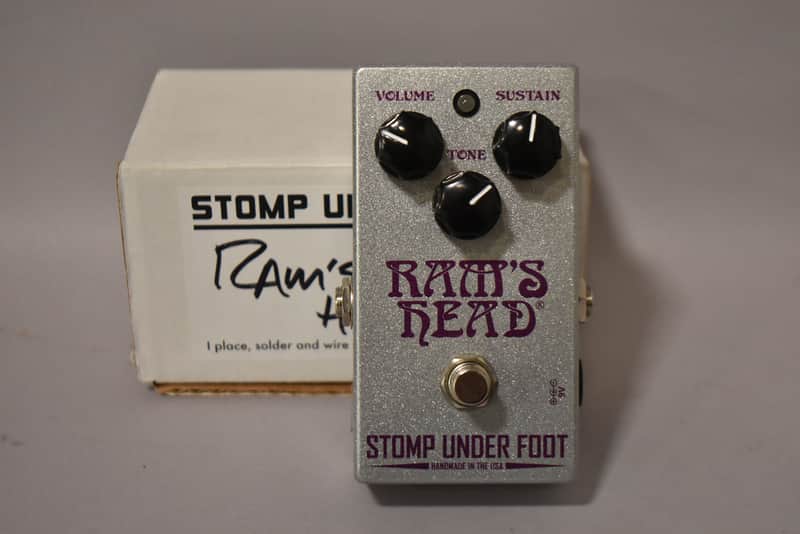 Stomp Under Foot Ram's Head (Violet Version) 2010s White image 1