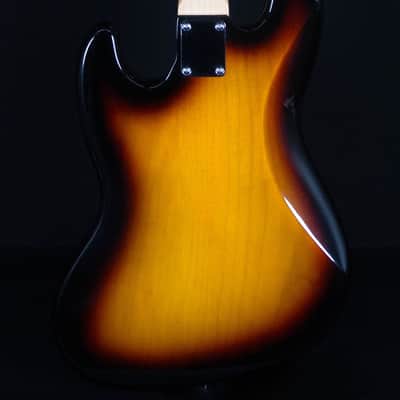 Fender Standard Jazz Bass, Laurel FB, 3-Color Sunburst image 3