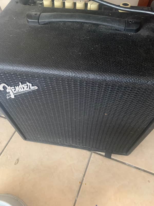 Fender Mustang LT25 25-Watt 1x8" Digital Modeling Guitar Combo 2019 - Present - Black image 1