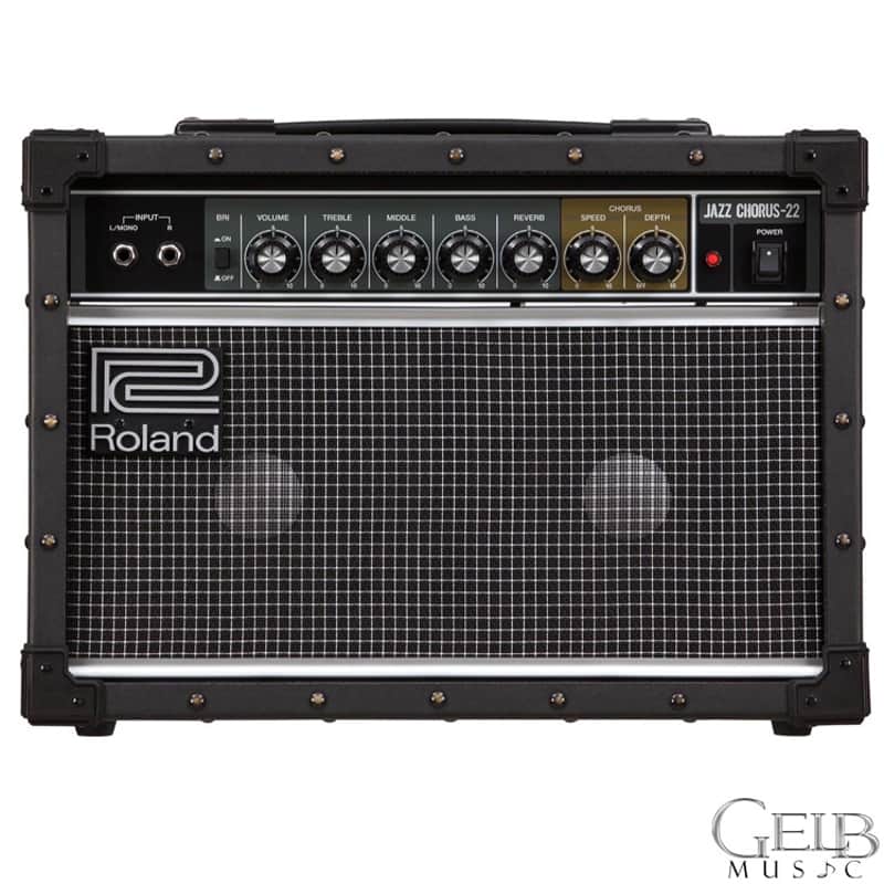 Roland JC-22 Jazz Chorus Guitar Amp - 30w, 2x6.5 inch Speakers image 1