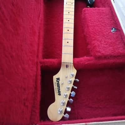 1981 Kramer Pacer Prototype Guitar Bent Pipes "Strat Head" in very good+ condition with HSC image 1