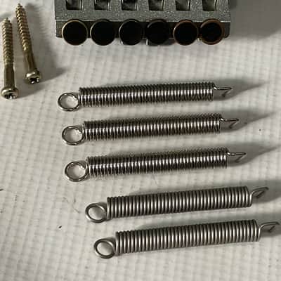 1980's Kramer Striker Guitars Chrome Floyd Rose II Licensed Tremolo Guitar Bridge image 3