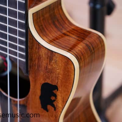 Luna Vista Bear Concert Acoustic-Electric Ukulele image 8