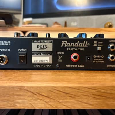 Randall RG13 3-Channel Solid State Guitar Pedal Amp and 1-Watt Power Amp image 6
