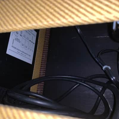 Fender Blues Deluxe Reissue 2-Channel 40-Watt 1x12" Guitar Combo 2005 - Present - Tweed image 8