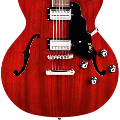 Guild Starfire I DC Semi-Hollow Electric Guitar (Cherry) - No Case image 2
