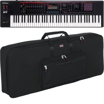 Roland Fantom-07 76-Key Keyboard, Gator GKB-76 Bag Bundle