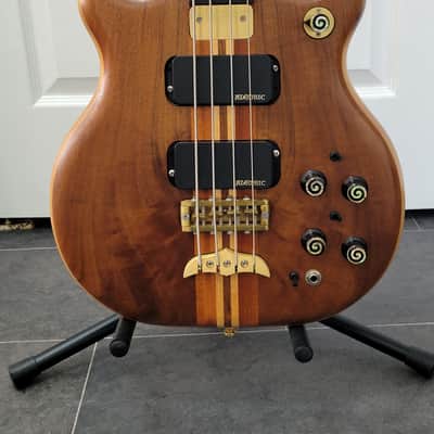 Alembic Stanley Clark Brown Bass 2002 Walnut Oil finish image 2