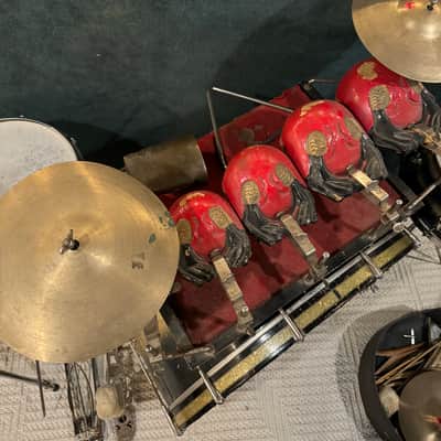 Leedy Drum Set - Harold Hendren's The Mom and Dads 1936 Leedy Drum Set image 8