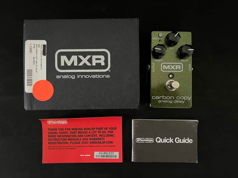 MXR M169 Carbon Copy Analog Delay