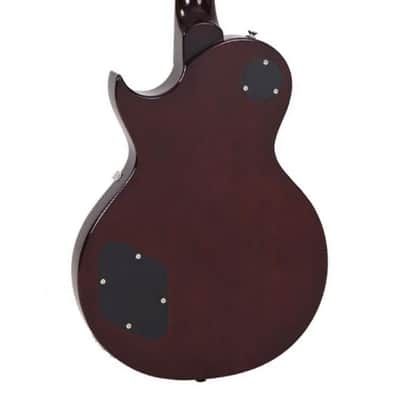 Vintage ReIssued Series V100 'Flame Top' - Flamed Ice Tea image 7