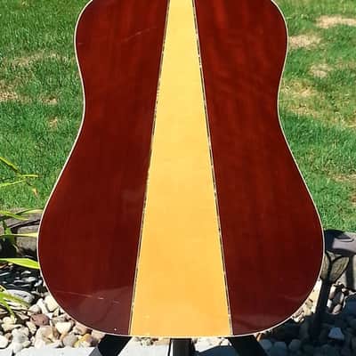 Extremely Rare Vintage Ventura V-20 Acoustic Guitar 3 Piece Back Matsumoku Made in Japan MIJ Nice! image 2