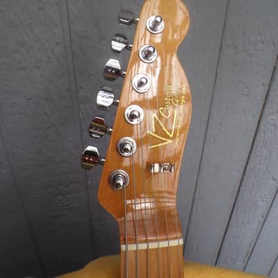 VZ Custom Guitars 24-Fret T-Style w/new tweed case image 10