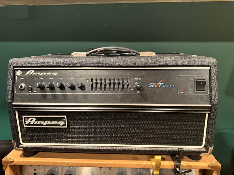 Ampeg SVT-150H 150-Watt Bass Amp Head | Reverb