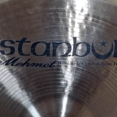 Istanbul Mehmet 13" Traditional Series Light Hi-Hat Cymbal (top) 2010s - Traditional image 4