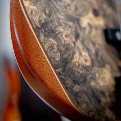 Sandberg California TT 4 String - Buckeye Burl image 6