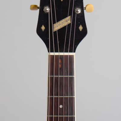 Slingerland  Songster Model 401 Solid Body Electric Guitar (1936), ser. #132, original black hard shell case. image 5