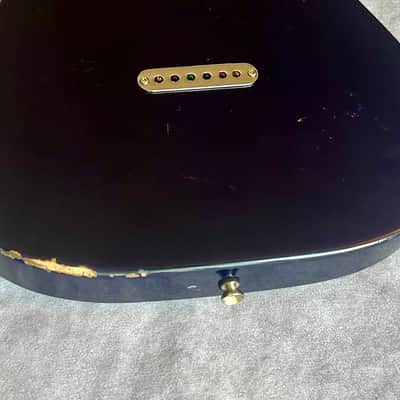 VZ Custom Guitars T-Style / Partscaster 2018 Navy Blue image 10