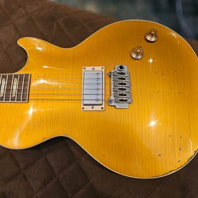 Gibson Custom Shop Joe Perry Signature "Gold Rush" Les Paul Axcess (Signed #11, Aged) 2019 - Present - Aged Antique Gold image 10