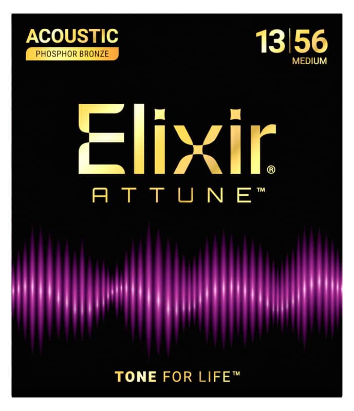 ELIXIR 21102 ACOUSTIC PHOSPHOR BRONZE ATTUNE image 1