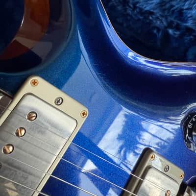 PRS DGT David Grissom Signature Wood Library - Royal Blue Metallic image 9
