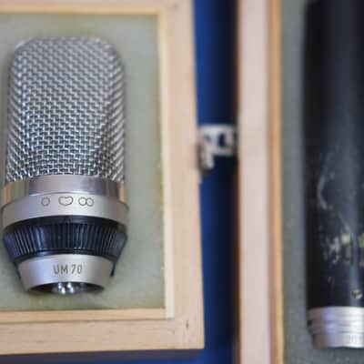 Gefell MV692 / UM70 vintage condenser microphone with original 691PSU and cables image 6
