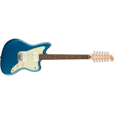 Squier Paranormal Jazzmaster XII 12-String Electric Guitar - Lake Placid Blue image 13