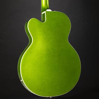 Gretsch G6120T-HR Brian Setzer Hot Rod Hollow-Body Bigsby Extreme Coolant Green - Semi Acoustic Custom Guitar image 6