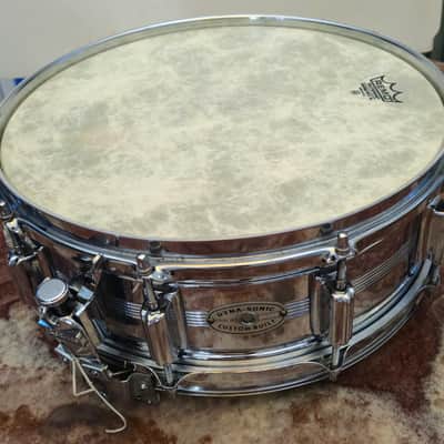 ROGERS DYNASONIC 5 X14" SNARE DRUM, COB, "BEAVERTAIL" LUGS, EXCEPTIONAL image 6