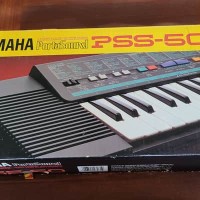 Yamaha PSS-50 Vintage Sound Rompler with Box, Manual and Power Adapter image 8