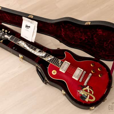 1997 Gibson Custom Shop Slash Snakepit Les Paul Cranberry Near-Mint w/ Case, Yamano image 21