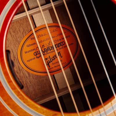 Gibson Custom Shop 1965 J-45 Donovan Model Limited Run 2014 Cherry Sunburst image 13