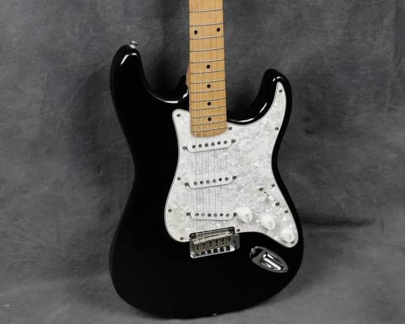 Fender Squier 20th Anniversary Stratocaster Strat, Black image 1