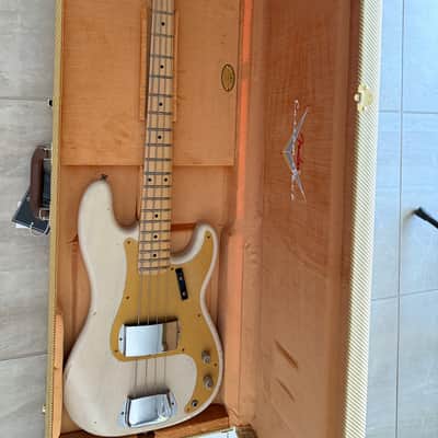 Fender Custom Shop '59 Precision Bass 2025 - Relic Aged White Blonde image 3