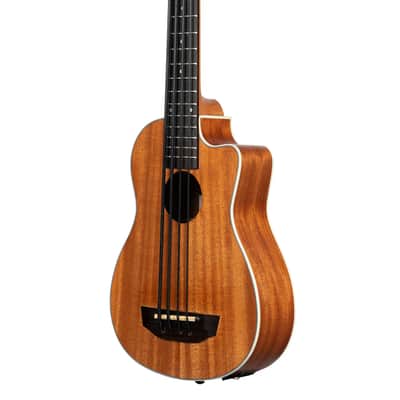 Kala Scout Fretted Acoustic-Electric U•BASS - Natural image 3