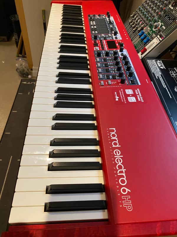 Nord Electro 6 HP73 Hammer Action 73-Key Digital Piano 2018 - 2022 - Red image 1