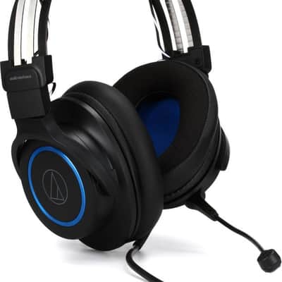 Audio-Technica ATH-G1 Premium Headset with Detachable Mic  3.5mm TRRS Connector (ATHG1d2) image 1