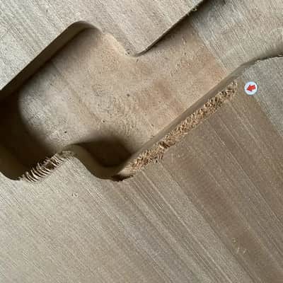 Basswood 4 String Precision Bass Style Body image 2