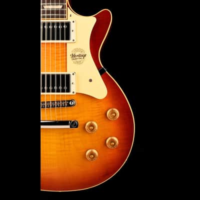 Heritage Custom Shop Core Collection H-150 Dark Cherry Sunburst with Case - Serial # HC1241135 image 9