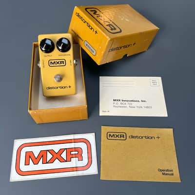 MXR M-104 Block Distortion + 1980