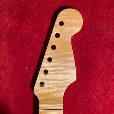 Unbranded Quality One Piece S Style Flame Maple Neck Laquered #1 image 4
