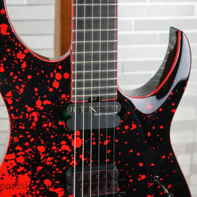 Schecter Sullivan King Signature Banshee-6 FR-S Sustainiac - Obsidian Blood image 5