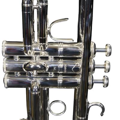 Bach 190S37 Stradivarius Anniversary Series Bb Trumpet - Silver Plated image 8