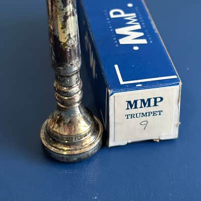 NOS Marcinkiewicz Model 9 Trumpet Mouthpiece - Silver image 1